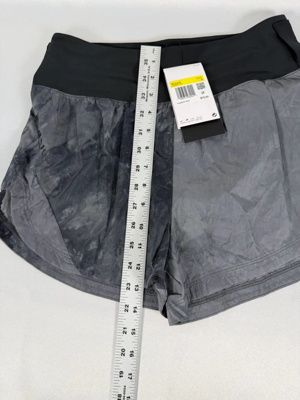 Nike Black and Gray Women's Running Skort